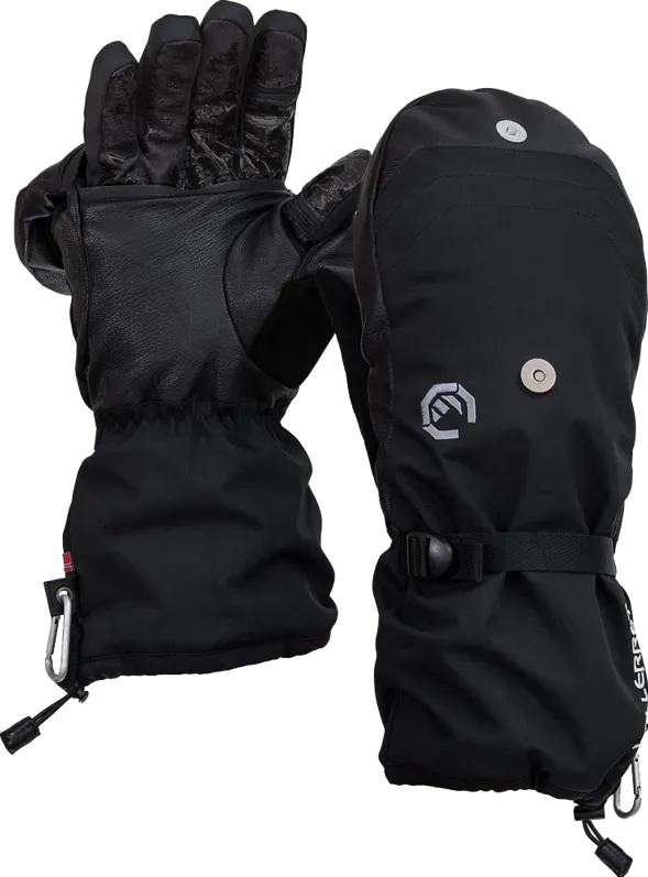 VALLERRET Alta Arctic Mitt: Black S