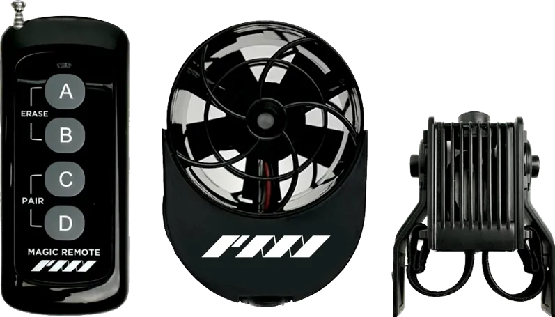 PMI RC Haze Fan Upgrade pack with RC Haze Fan + Fan Dock + Magic Remote