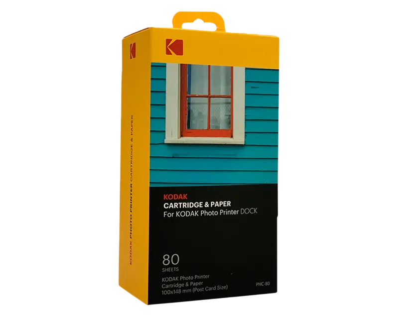 KODAK Kodak Cartridge 4x6" 80-pack