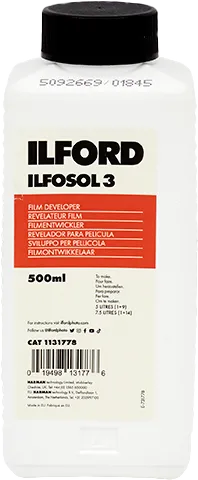 ILFORD PHOTO Ilford Developer Ilfosol 3 500 ml