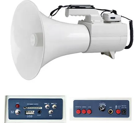 BST Megafon profesional 45W cu USB/SD + Sirena