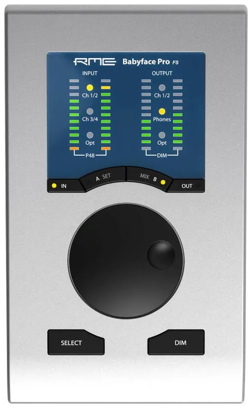 RME Babyface Pro FS - USB [12 IN/ 12 OUT] audio interface