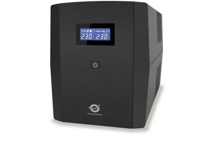 UPS CONCEPTRONIC  ZEUS USV 1500VA  900W Schuko   Start/LAN  sw