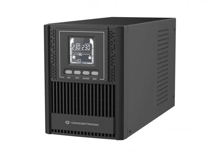 UPS CONCEPTRONIC  ZEUS USV 1000VA  900W  Online ,IEC EPO Port