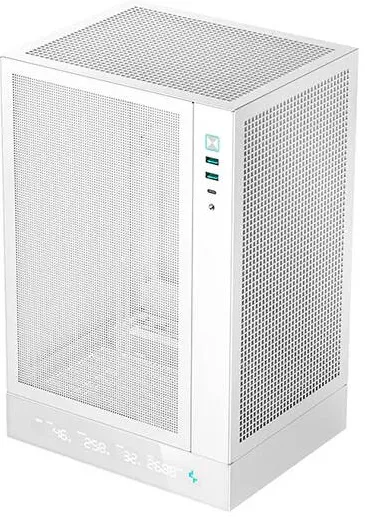 Carcasa PC Deepcool CH170 DIGITAL MiniITX PC Gaming Case, White