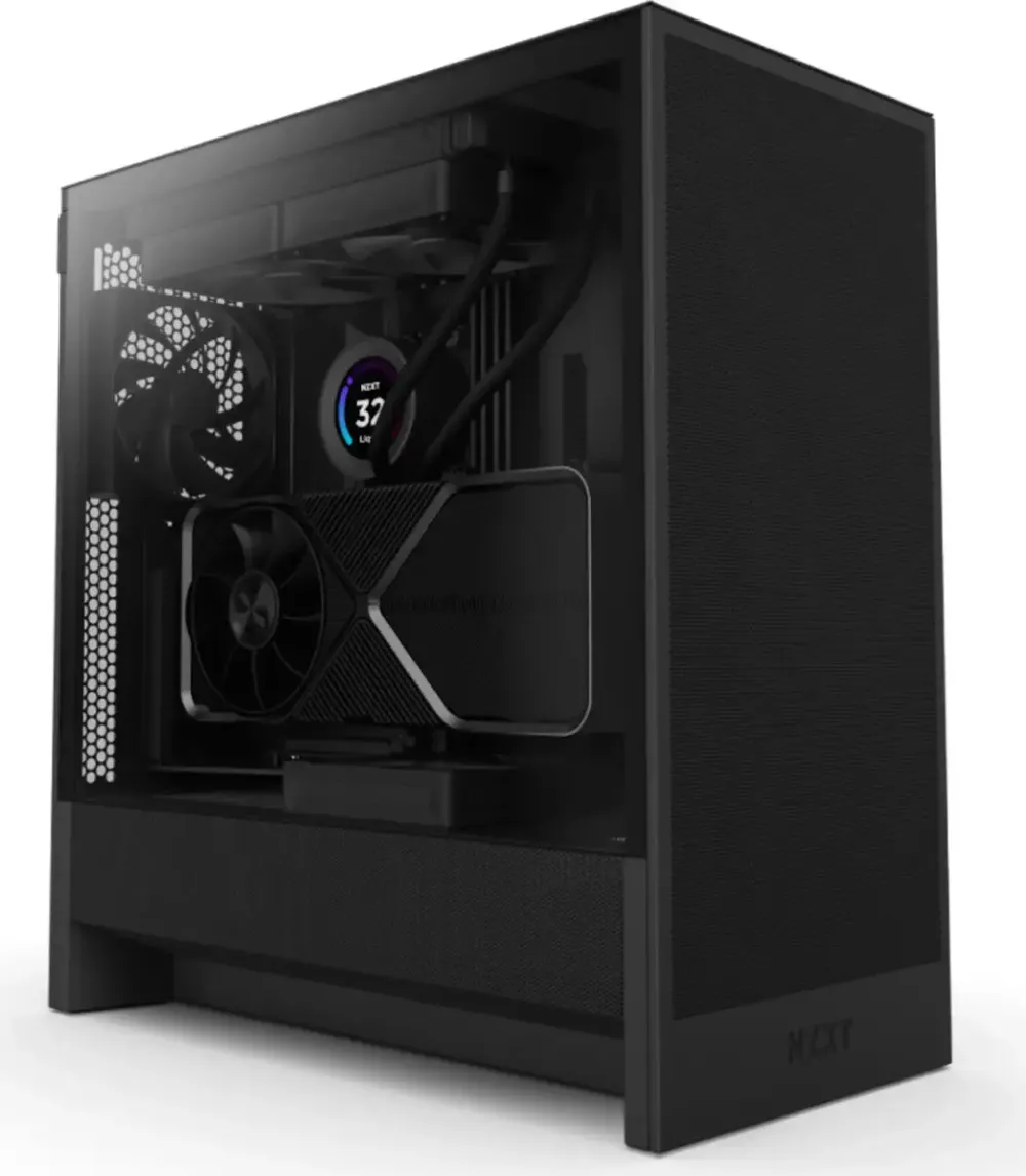 Carcasa PC NZXT H5 Flow Black Midi ATX (2024)