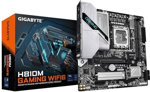 Placa de Baza GIGABYTE H810M Gaming WIFI6 (H810, S1851, mATX, DDR5)