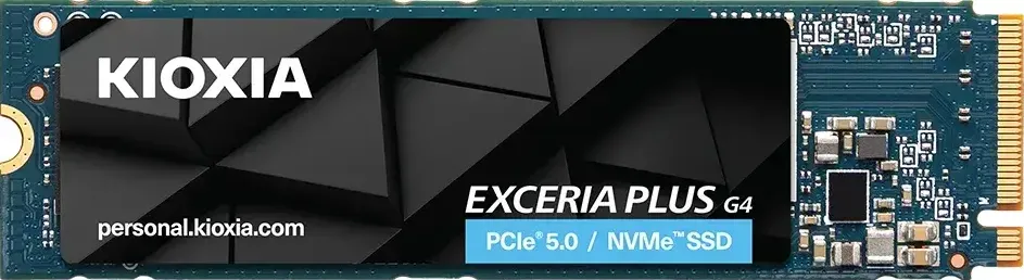SSD Kioxia EXCERIA PLUS G4 NVMe  2TB M.2 2280 PCIe Gen5x4 BiCS FLASH