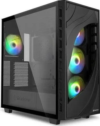 Carcasa PC Sharkoon Rebel C80G RGB, tower (black, tempered glass)