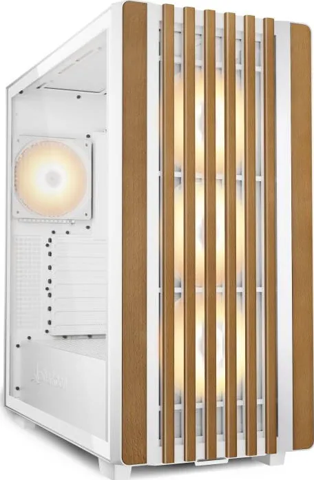 Carcasa PC Sharkoon Rebel C70G RGB, tower (white, tempered glass)
