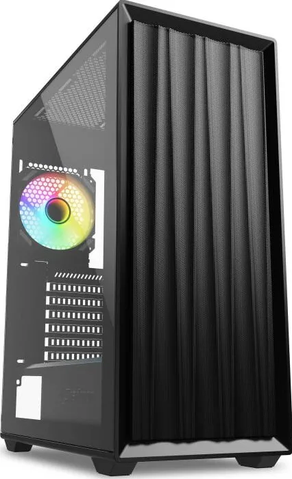 Carcasa PC Sharkoon VK3 RGB, tower (black, tempered glass)