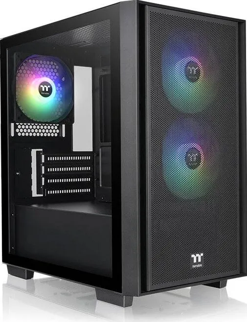 Carcasa PC Thermaltake Versa H16 TG ARGB (black, tempered glass)