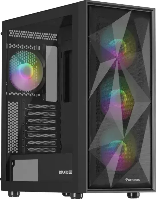 Carcasa PC Genesis Diaxid 605 ARGB Black