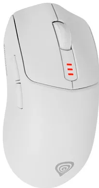 Mouse Genesis GENESIS Gaming Mouse Zircon 500 10000DPI, Wireless, White