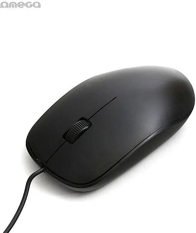 Mouse OMEGA OMEGA MOUSE OPTICAL USB BLACK BLISTER