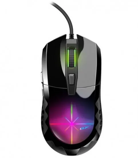 Mouse GENIUS MOUSE Genius, "Scorpion M715", gaming, cu fir, USB, optic, 7200 dpi, butoane/scroll 6/1, , negru, "31040007400" (timbru verde 0.18 lei)