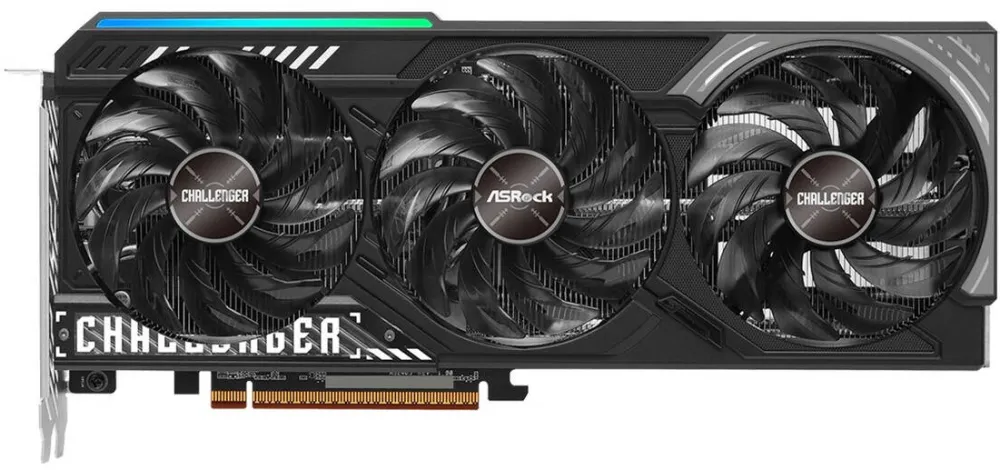 Placa Video ASRock Challenger AMD Radeon RX 9070 AMD 16 GB