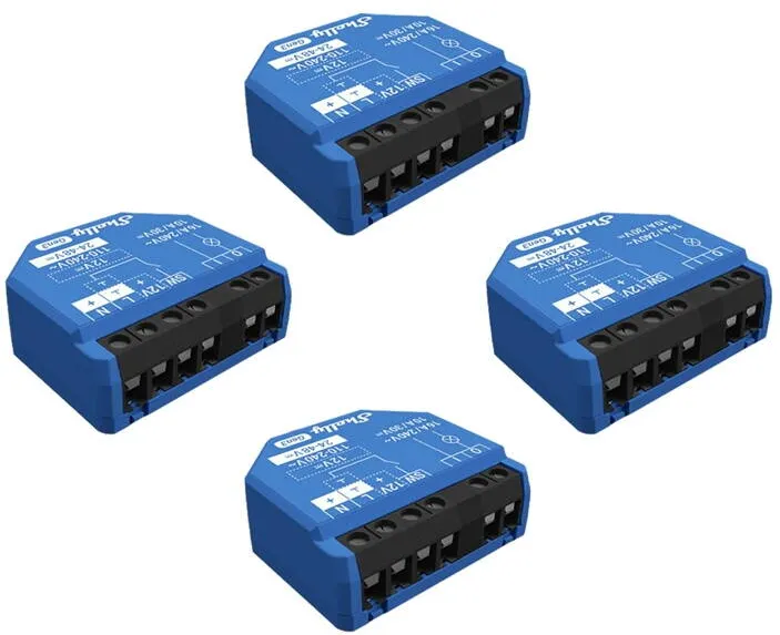 Shelly Shelly 1 Gen3 Set of 4 Controller WiFi/Bluetooth