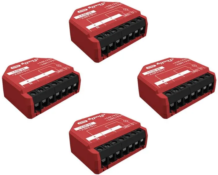 Shelly Shelly 1PM Gen3 Set of 4 Controller WiFi/Bluetooth