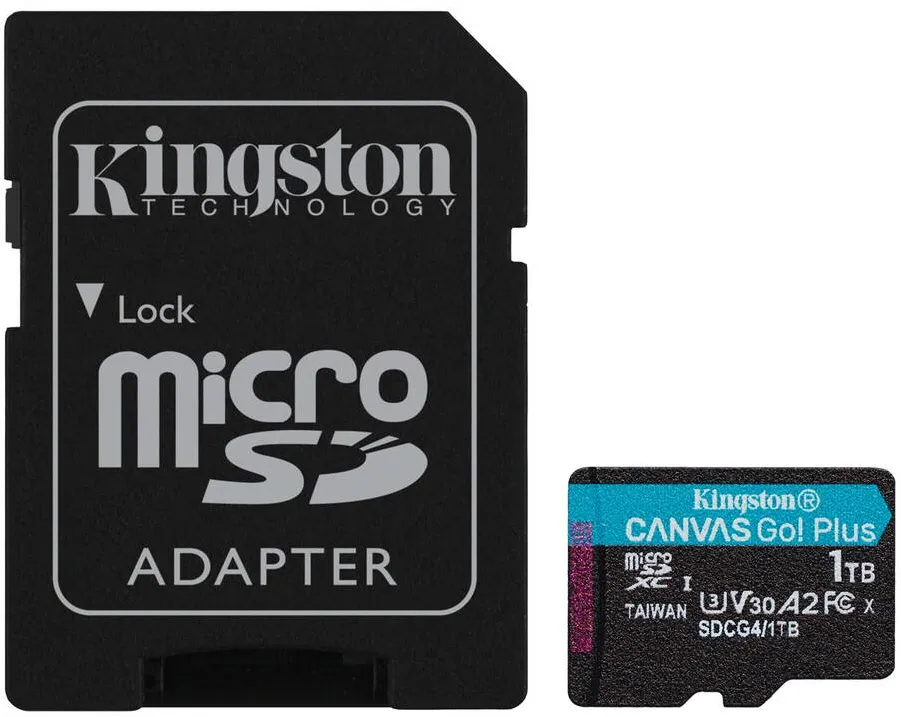 Card de Memorie Kingston SDCG4/1TB Canvas Go Plus 1TB+AdaptorSD