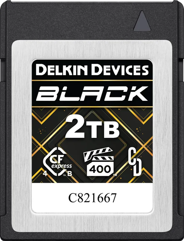 Card de Memorie DELKIN Delkin CFexpress 4.0 BLACK  Type B  R3700/W3220 (VPG400) 2TB