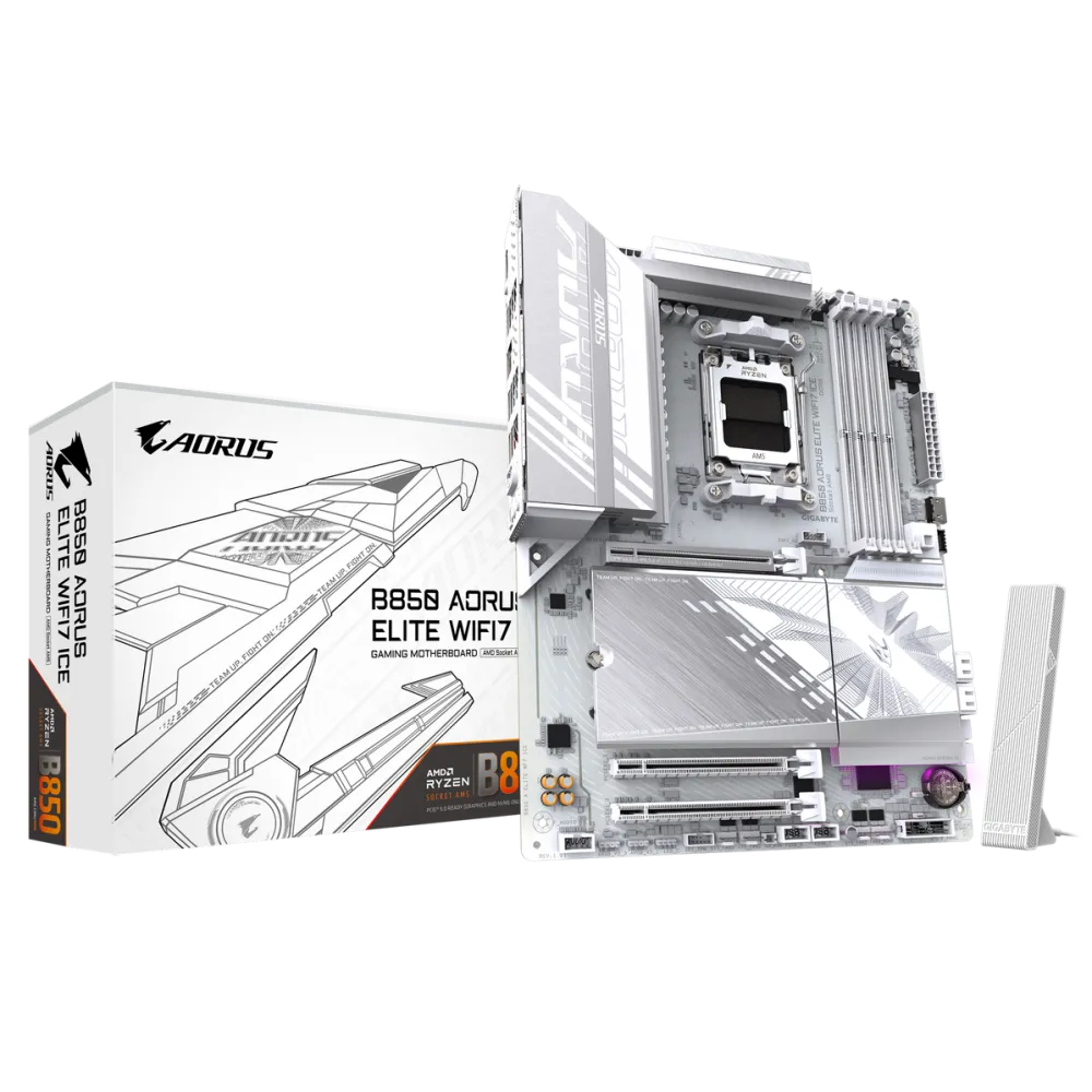 Placa de Baza GIGABYTE B850 A ELITE WIFI7 ICE