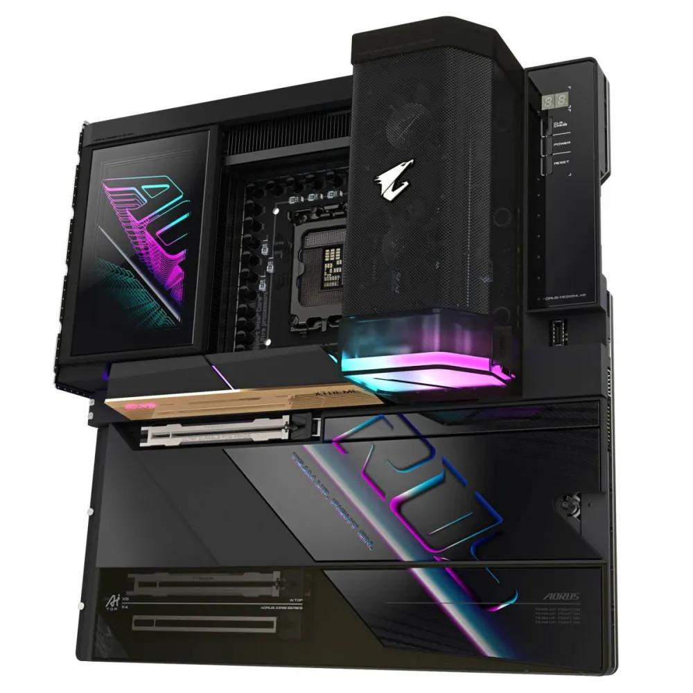 Placa de Baza GIGABYTE Z890 Aorus Xtreme AI Top, Sockel LGA 1851, Intel Z890, eATX, DDR5
