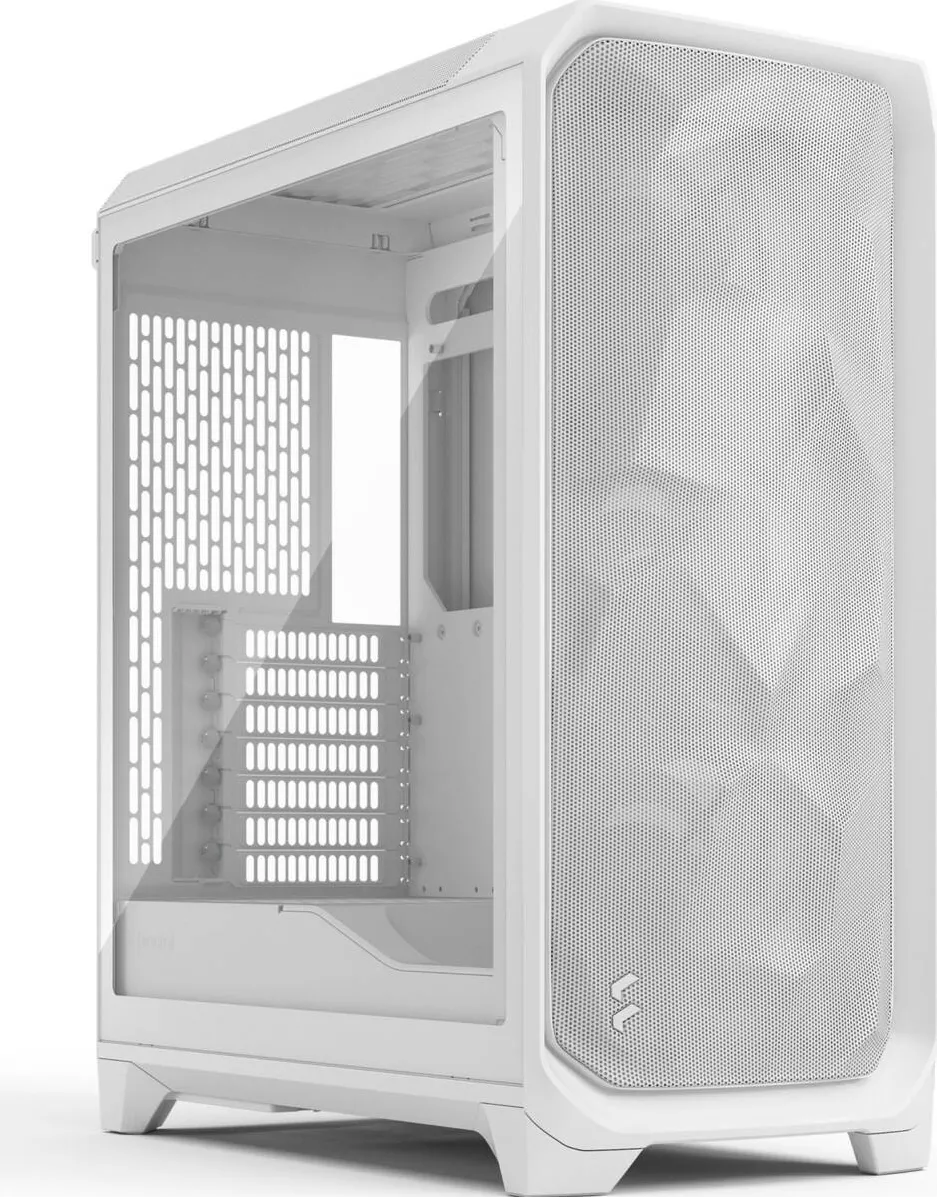 Carcasa PC Fractal Design Meshify 3 TG Clear Tint alb