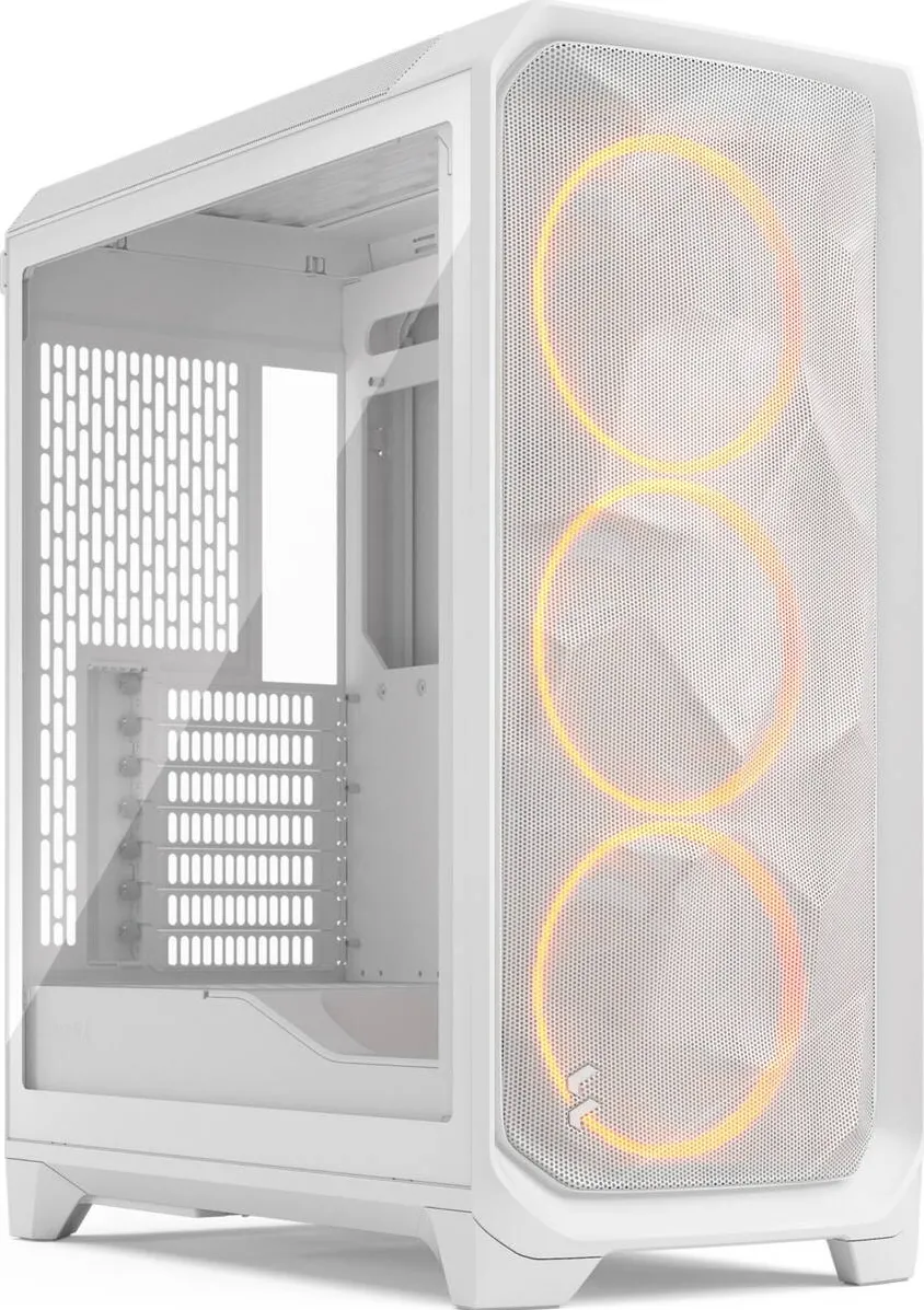 Carcasa PC Fractal Design Meshify 3 RGB TG Clear Tint alb