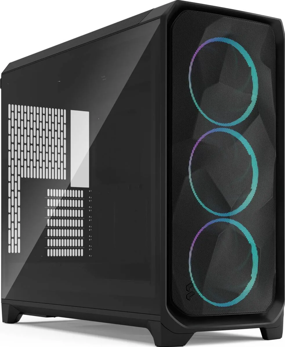Carcasa PC Fractal Design Meshify 3 XL RGB Light Tint (black, tempered glass)