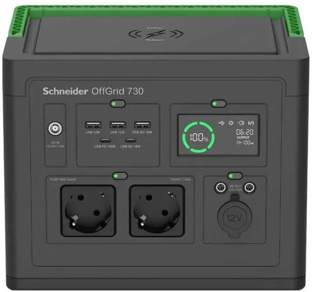 Powerstation APC OffGrid 500 517Wh Litiu-ion 2 Schuko Sinewave