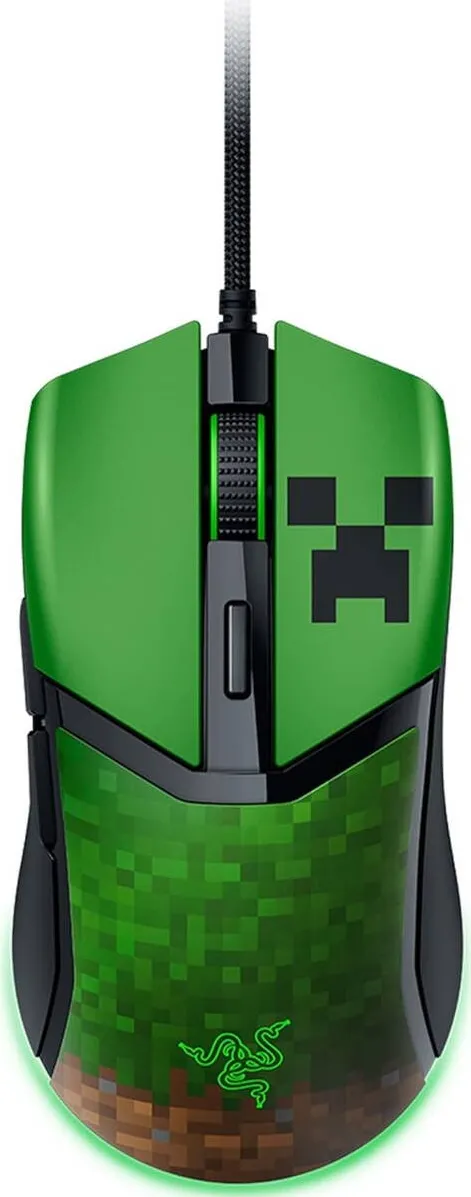 Mouse RAZER Cobra - Minecraft Ed.