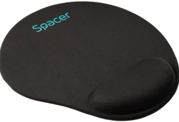 Mouse pad Spacer SPMP-PAD-GEL-BK