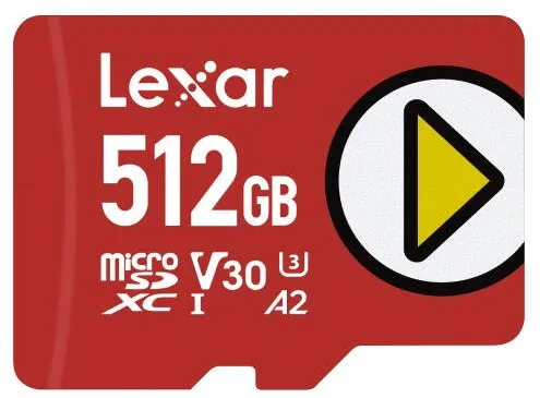 Card de Memorie Lexar 512GB PLAY microSDXC UHS-I