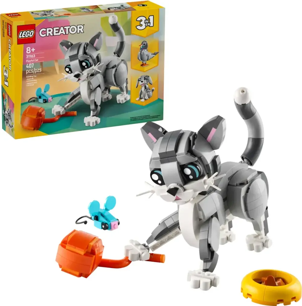 LEGO 31163 Creator 3-in-1 grey Cat