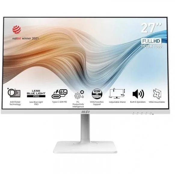 Monitor MSI Modern MD2712PW 27 inch FHD IPS 1 ms 100 Hz USB-C HDR