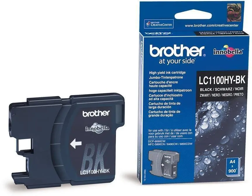 Cartus Imprimanta Brother LC1100 High Yield Black