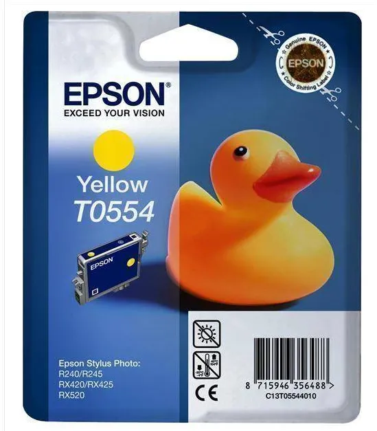 Cartus Imprimanta Epson YELLOW C13T05544010 8ML ORIGINAL STYLUS PHOTO R240
