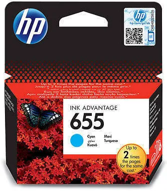 Cartus Imprimanta HP 655 Cyan