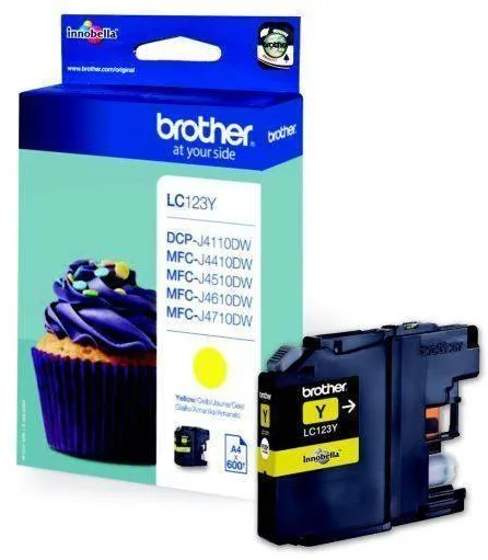 Cartus Imprimanta Brother LC123 Yellow