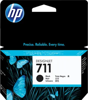 Cartus Imprimanta HP 711 Small Black