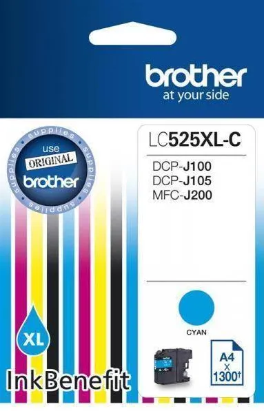 Cartus Imprimanta Brother LC525 XL Cyan