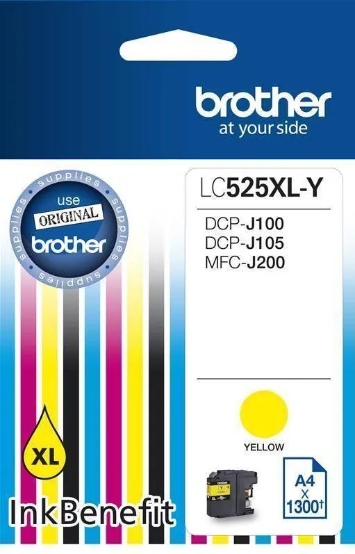 Cartus Imprimanta Brother LC525 XL Yellow