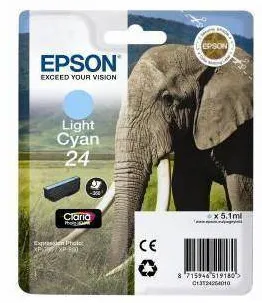 Cartus Imprimanta Epson LIGHT CYAN NR.24 C13T24254010 5,1ML ORIGINAL XP-750