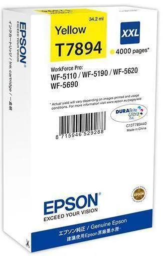 Cartus Imprimanta Epson  Yellow T7894