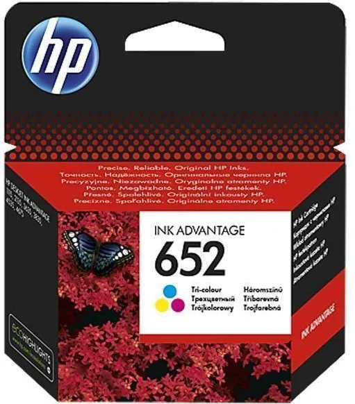 Cartus Imprimanta HP 652 Tri-Color