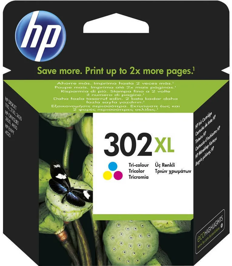 Cartus Imprimanta HP 302XL Tri-Colour