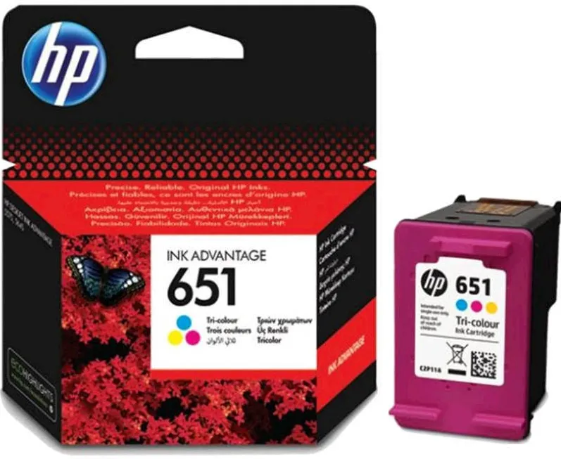 Cartus Imprimanta HP 651 Tri-Colour