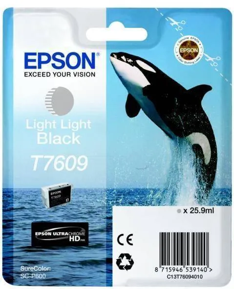 Cartus Imprimanta Epson LIGHT LIGHT BLACK C13T76094010 25,9 ML ORIGINAL SURECOLOR SC-P600