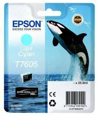 Cartus Imprimanta Epson LIGHT CYAN C13T76054010 25,9 ML ORIGINAL SURECOLOR SC-P600